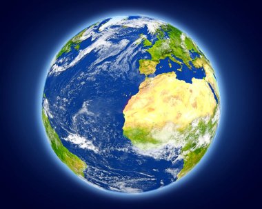 Batı Sahra Planet Earth