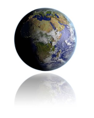 Afrika Dünya üzerinde