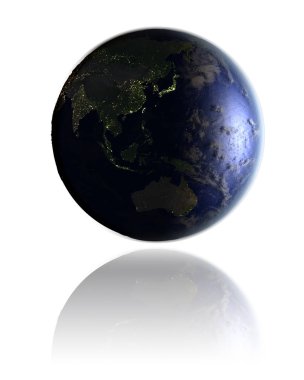 Doğu Asya Globe geceleri