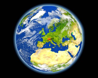 Kırmızı uzaydan gelen İsviçre