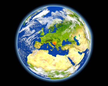 Kırmızı uzaydan gelen Bosna