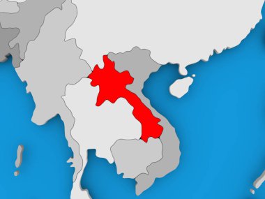 laos Haritası