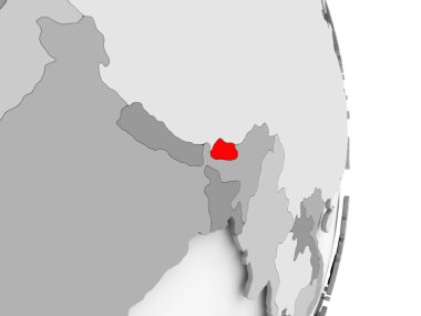 Bhutan gri siyasi dünya üzerinde