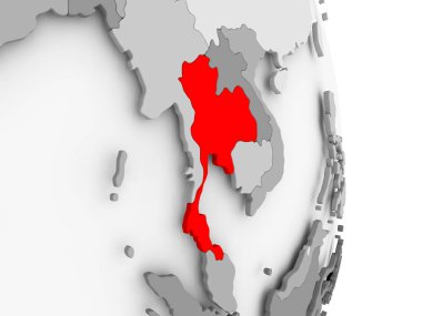 Tayland gri siyasi dünya üzerinde