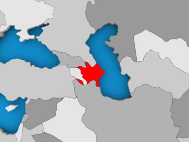 Azerbaycan Haritası