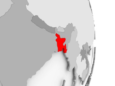 Bangladeş gri siyasi dünya üzerinde