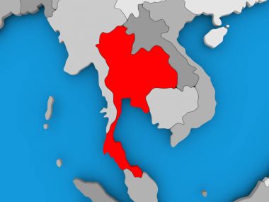 Tayland Haritası