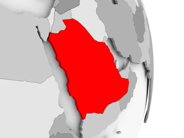 Arabia Saudita en el mundo político gris —  Fotos de Stock