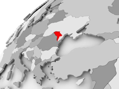 Moldova gri siyasi dünya üzerinde