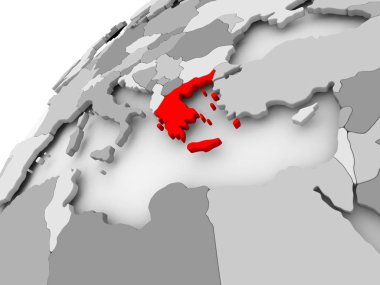 Yunanistan gri siyasi dünya üzerinde