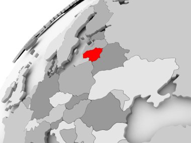 Litvanya gri siyasi dünya üzerinde