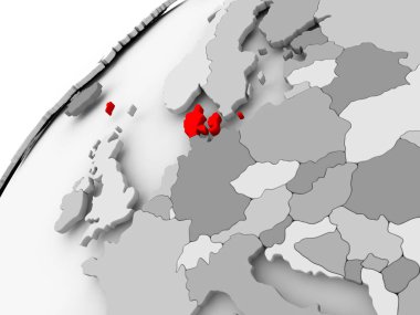 Danimarka gri siyasi dünya üzerinde