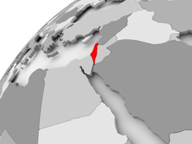 İsrail gri siyasi dünya üzerinde