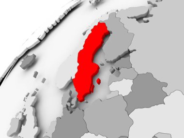 İsveç gri siyasi dünya üzerinde
