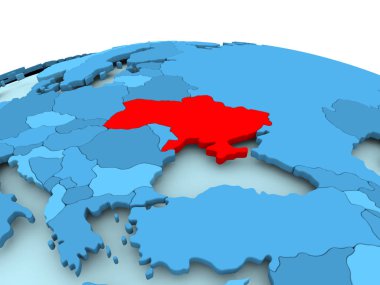 Ukrayna mavi siyasi dünya üzerinde