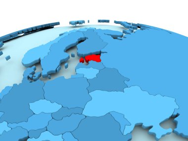 Estonya mavi siyasi dünya üzerinde