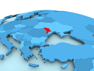 Moldova mavi siyasi dünya üzerinde