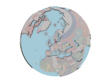 Danimarka bayrağı dünya üzerinde