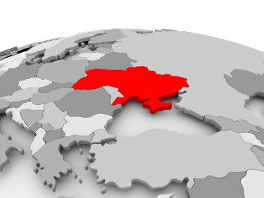 Ukrayna gri dünya üzerinde
