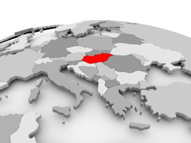 Macaristan gri dünya üzerinde
