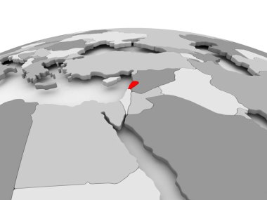 Lübnan gri dünya üzerinde