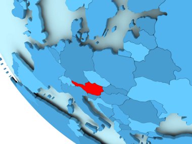 Avusturya mavi siyasi dünya üzerinde