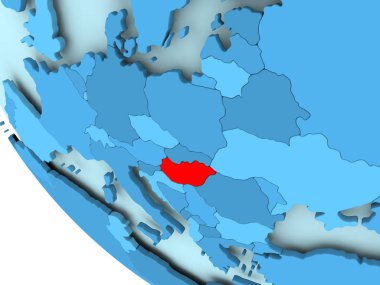 Macaristan mavi siyasi dünya üzerinde