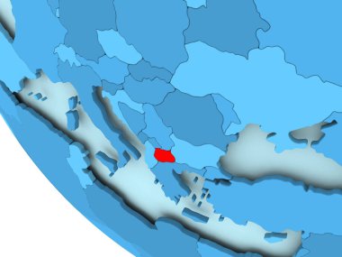 Makedonya mavi siyasi dünya üzerinde