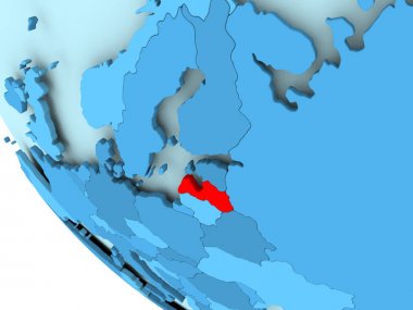 Letonya mavi siyasi dünya üzerinde