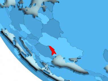 Moldova mavi siyasi dünya üzerinde
