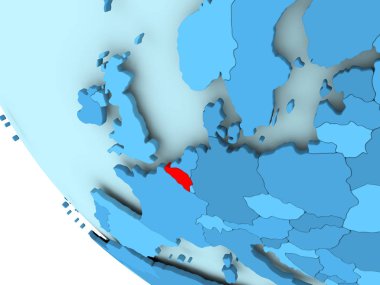 Belçika mavi siyasi dünya üzerinde
