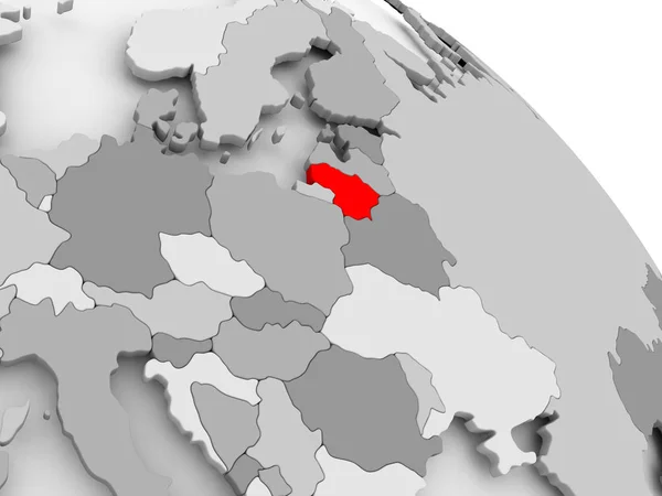 Χάρτης της Λιθουανίας — Φωτογραφία Αρχείου