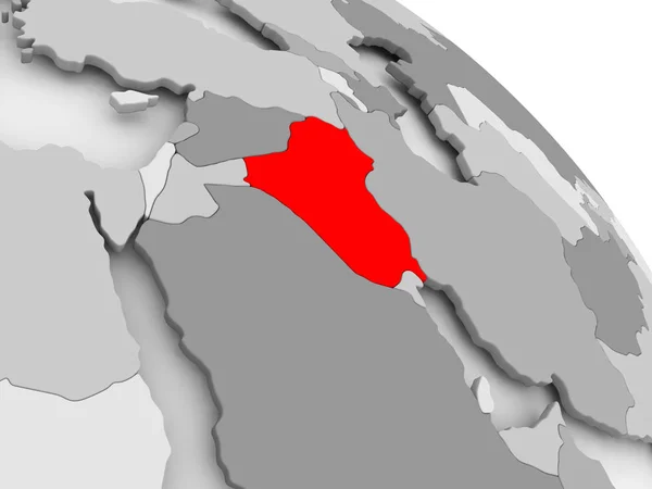 Kaart van Irak — Stockfoto