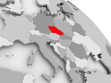 Çek Cumhuriyeti haritası