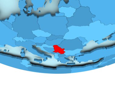 Mavi haritada kırmızı, Sırbistan