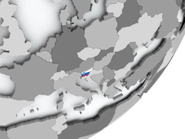 Harita Slovenya bayrağı