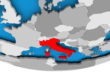 İtalya dünya üzerinde