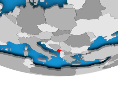 Dünya üzerinde Karadağ