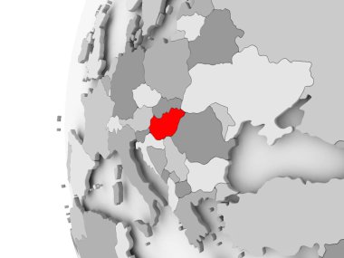 Macaristan gri dünya üzerinde