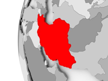 Iran gri dünya üzerinde