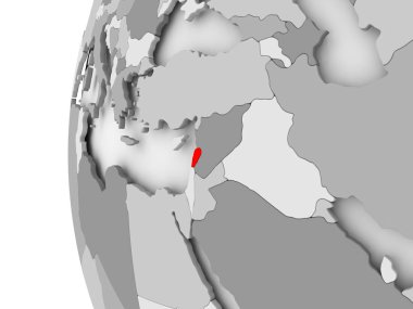 Lübnan gri dünya üzerinde