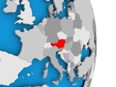 Dünya üzerinde Avusturya