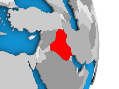 Irak dünya üzerinde
