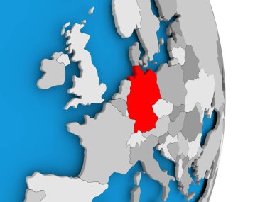 Almanya dünya üzerinde