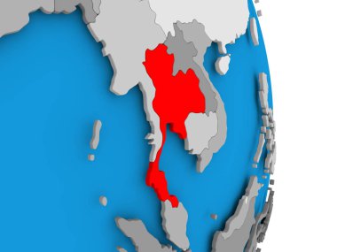 Dünya üzerinde Tayland