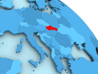 Slovakya mavi dünya üzerinde