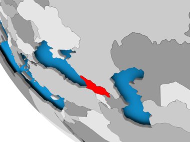 Georgia siyasi dünya üzerinde