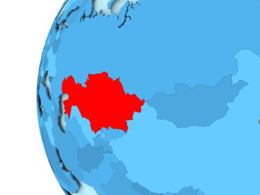 Kazakistan Haritası