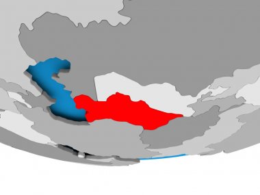 Türkmenistan Globe
