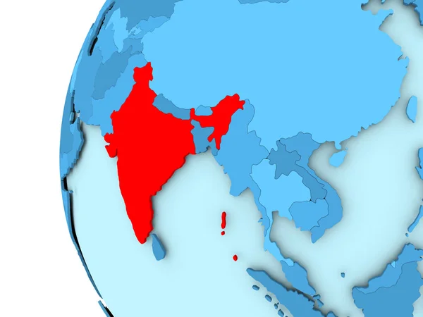 El mapa de India —  Fotos de Stock